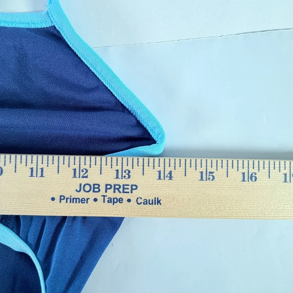 Speedo Endurance+ One Piece Athletic Swimsuit Navy‎ Blue Size 6/32 NWT